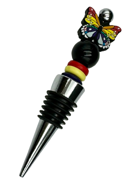 PRIDE Butterfly Wine Stopper