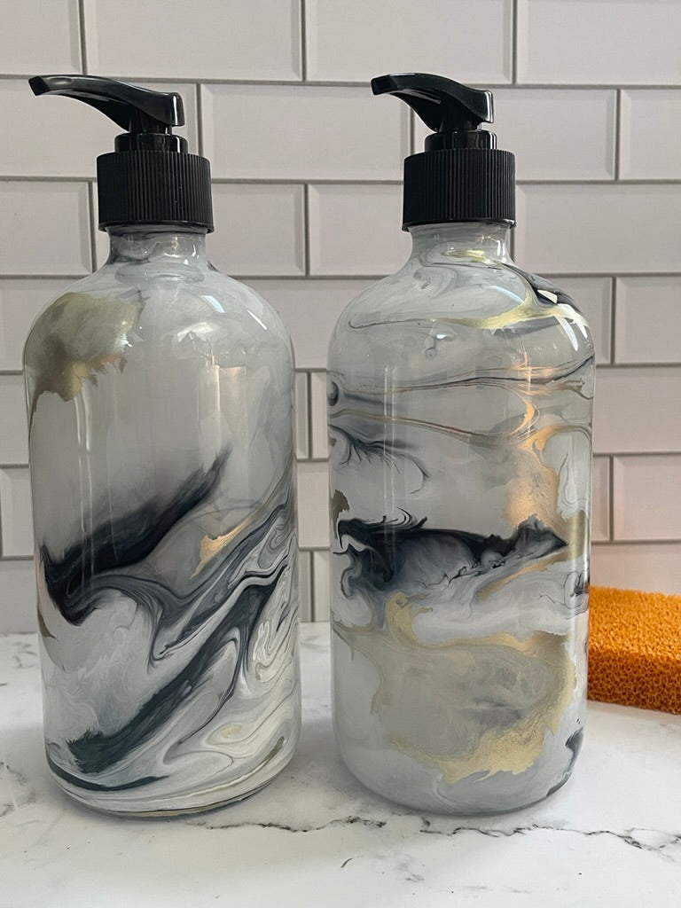 Gold & Black Dispenser
