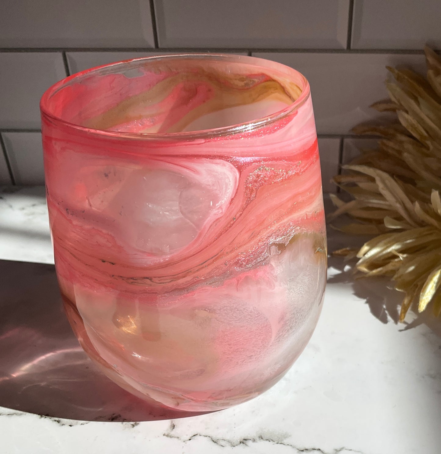 Enchanted Stemless Wine Glass