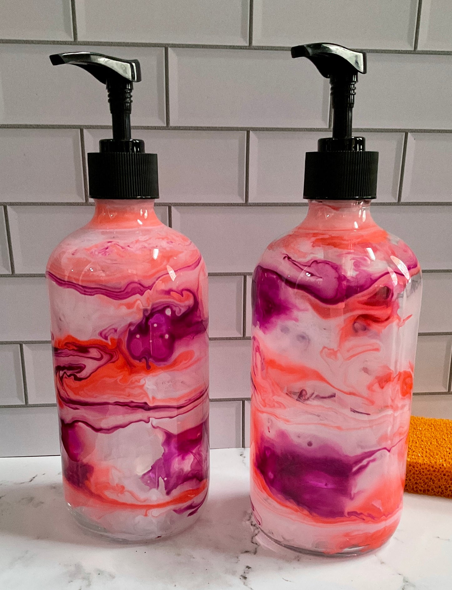 Plum Pink Dispenser