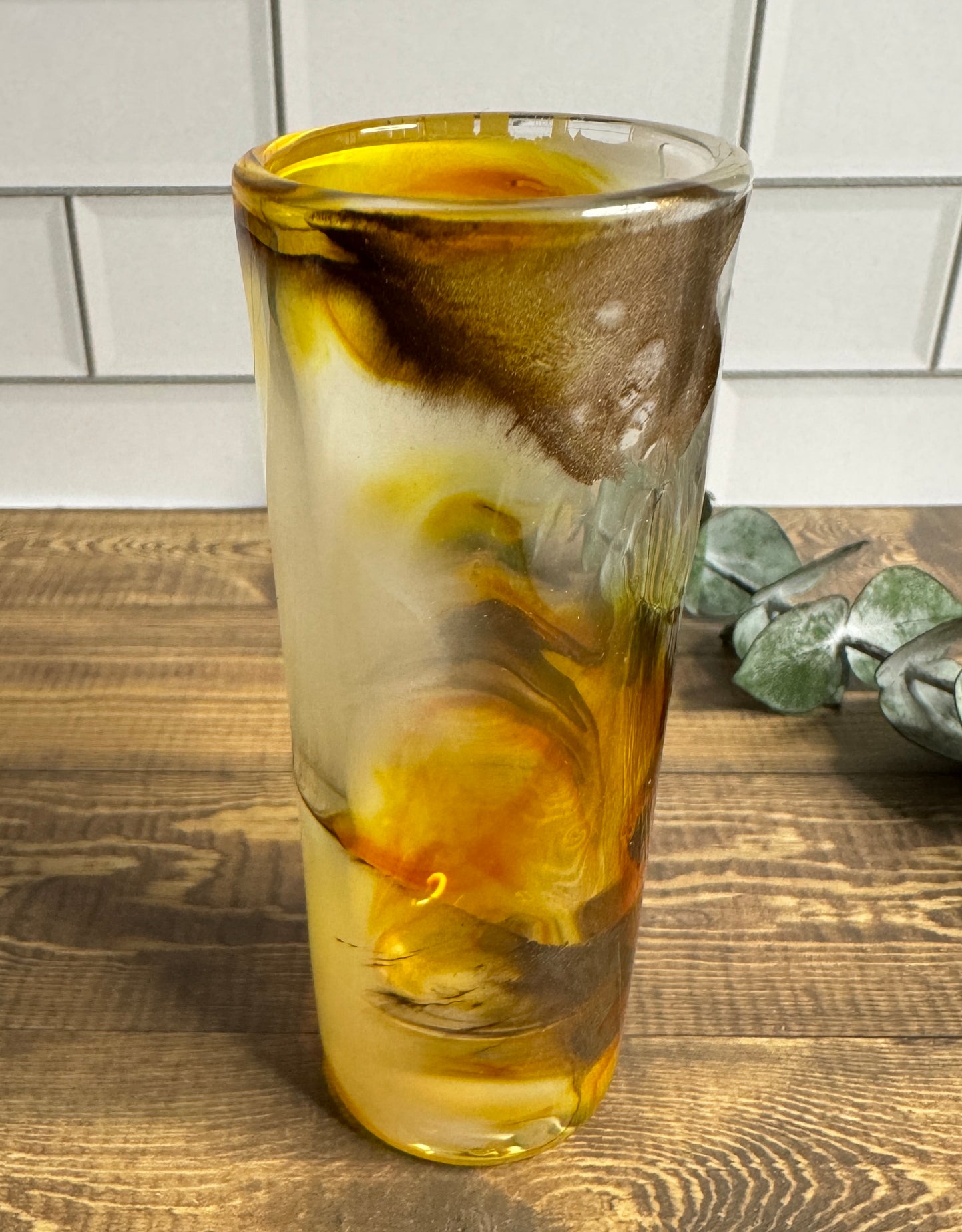 Butterscotch Shot Glass Tall