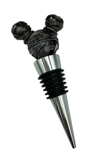 Gunmetal Micky Wine Stopper