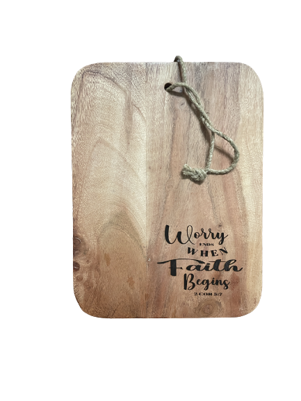 Cutting Board 2 COR 5:7