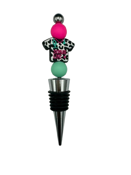 Scrub Life Wine Stopper